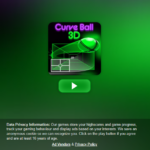 Play Curve Ball 3D Game Online Free