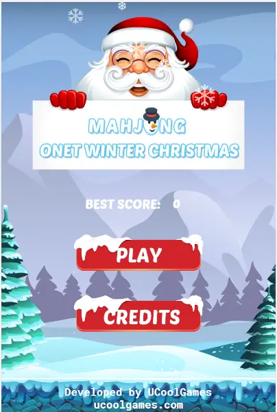 Onet Winter Christmas Mahjong