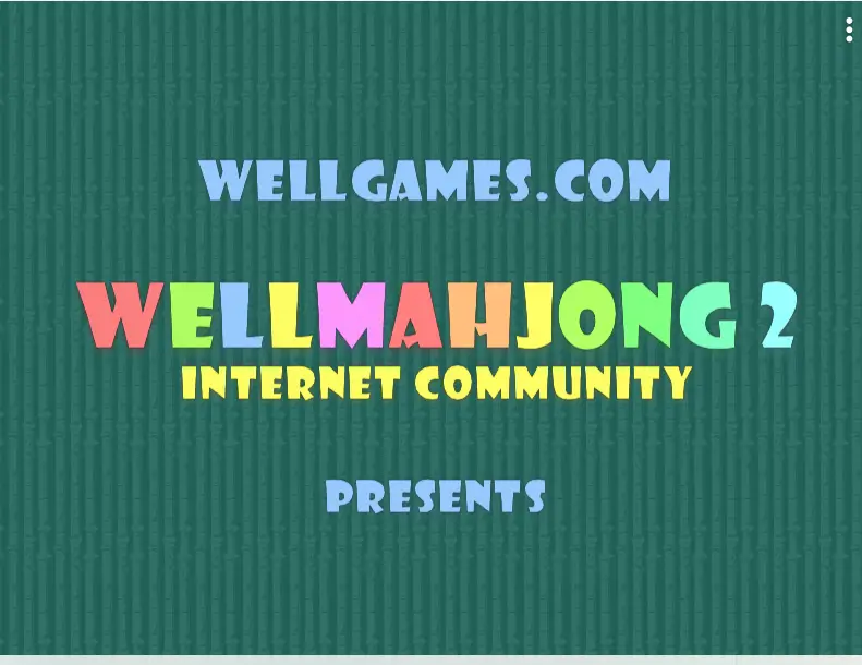 Well Mahjong 2 Internet Community!