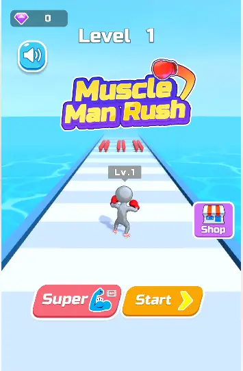 Muscle Man Rush