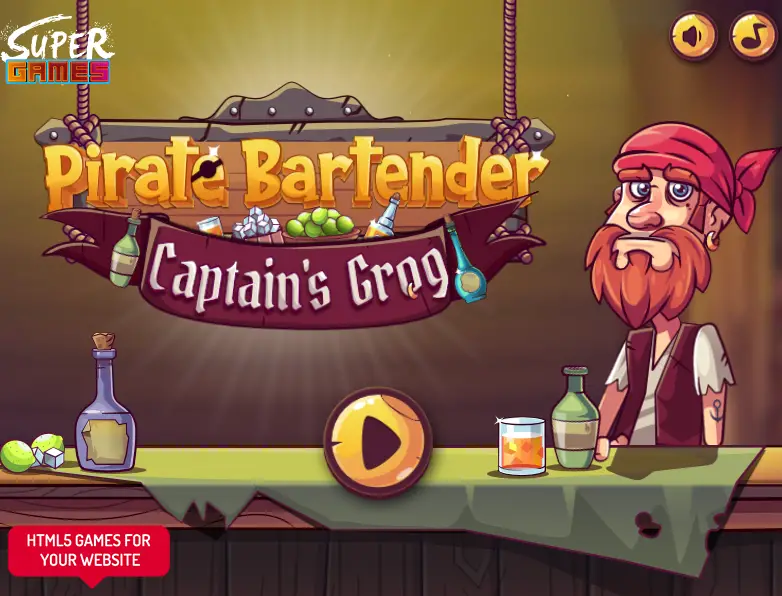 Pirate Bartender Captain's Grog