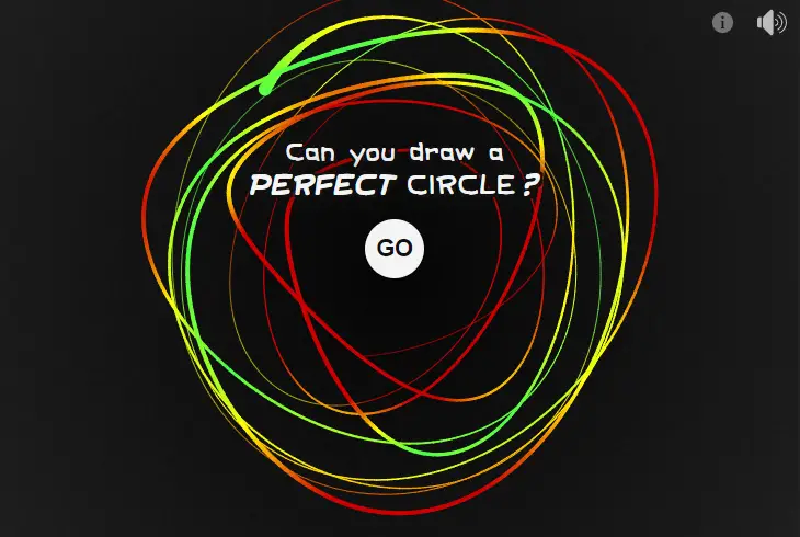 Play Draw a Perfect Circle Game Online Free