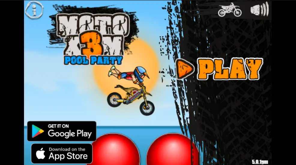 Play Moto X3M Pool Party Unblocked Game Online Free