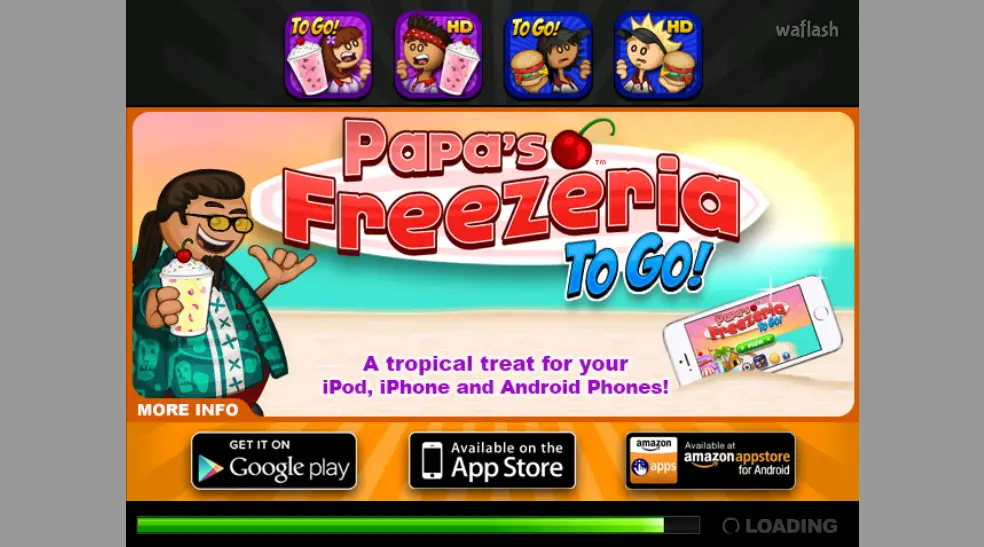 Play Papa’s Freezeria Unblocked Game Online Free