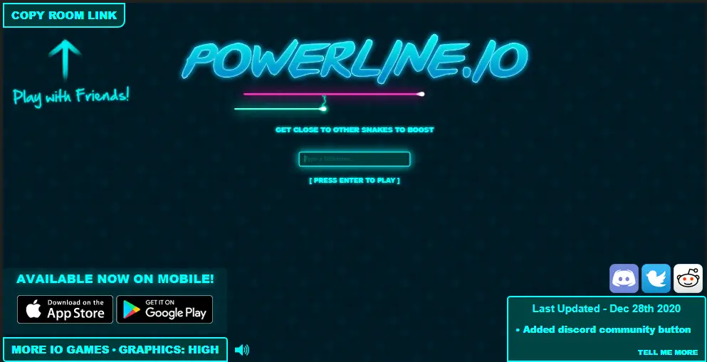 Play Powerline.io Unblocked Game Online Free