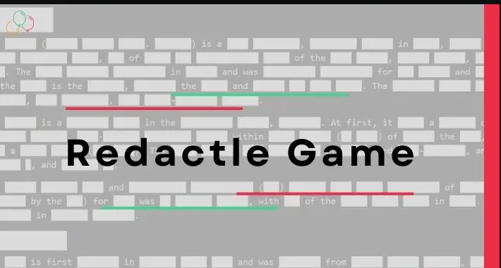 Play Redactle Game Online Free