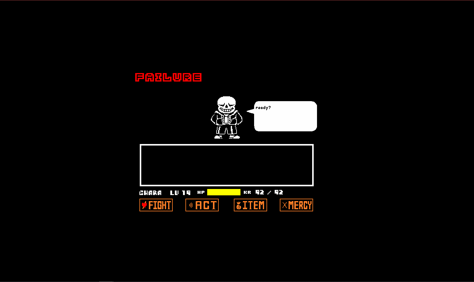 Play Bad Time Simulator | Sans Fight Game Online Free