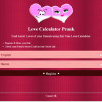 Play Love Calculator Prank Game Online Free