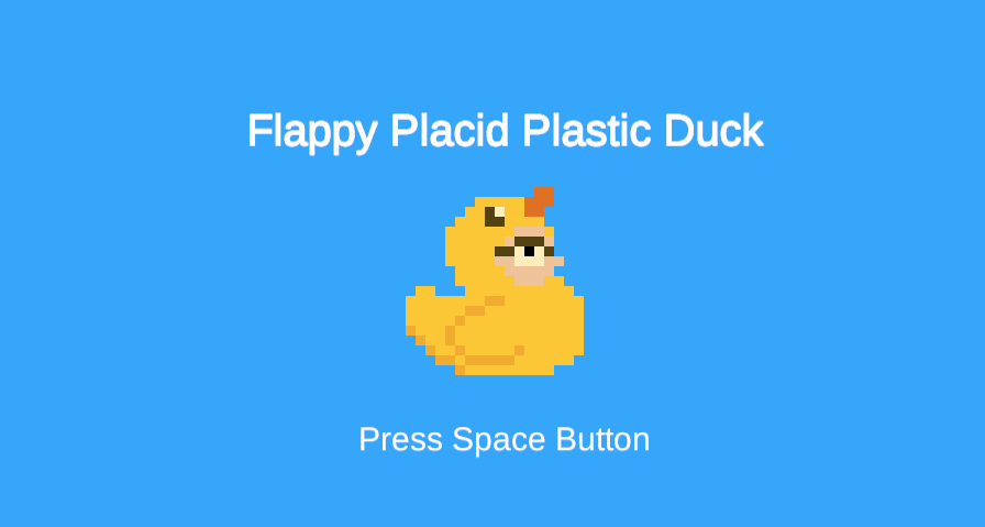 Flappy Placid Plastic Duck