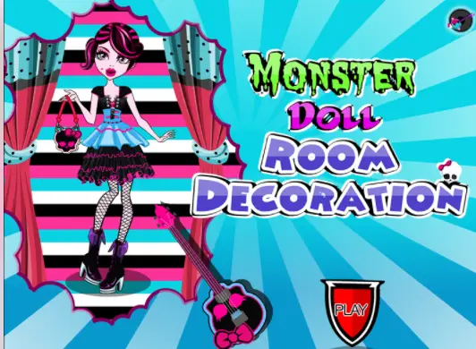 Monster Doll Room Decoration