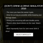 Don't Drink and Drive Simulator
