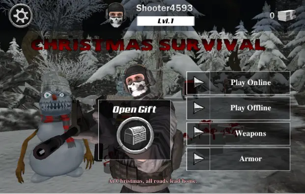 Christmas Survival FPS
