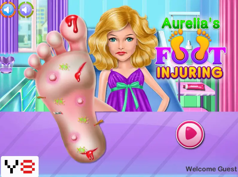 Aurelias Foot Injuring
