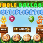 Jungle Balloons Multiplication