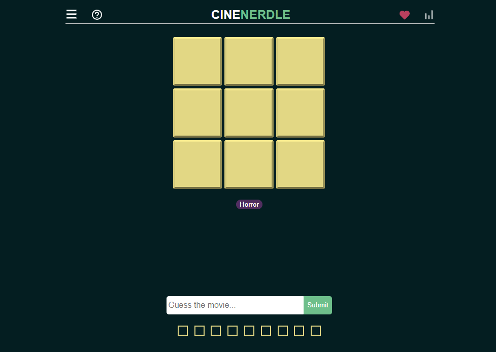 Play Cinenerdle Game Online Free