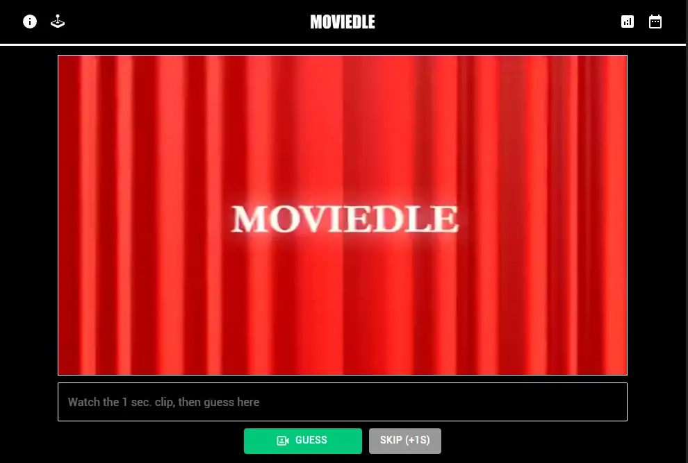 Play Moviedle Game Online Free