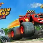 Play Blaze And Monster Machines: Dragon Island Race Game Online