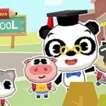 Play Dr. Panda School Game Online