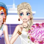 Play Ella And Anna Spring Break Game Online