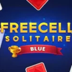 Play Freecell Solitaire Blue Game Online