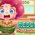 Play Funny Rescue Zookeeper Game Online