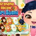 Play Grandma Recipe Nigiri Sushi Game Online