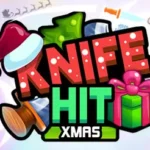 Play Knife Hit Xmas Game Online