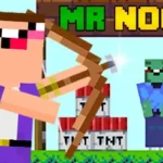 Play Mr Noob Vs Zombies Game Online