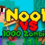 Play Noob Vs 1000 Zombies! Game Online