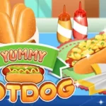 Play Yummy Hotdog Game Online